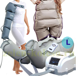 Аппарат прессотерапии и лимфодренажа LymphaNorm Control (пневмомассажёр) (чулки для ног размер L + шорты + рукав)