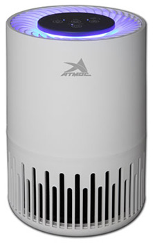 Воздухоочиститель с HEPA фильтром, угольным фильтром и ионизатором воздуха АТМОС-ВЕНТ-1307