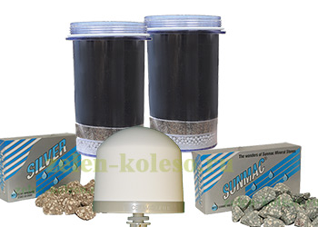 Комплект фильтров для фильтра воды Кеосан (KeoSan) KS-971 "Максимальный родной"